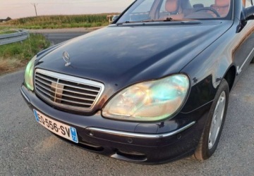 Mercedes Klasa S W220 Sedan 5.8 V12 (600) L 367KM 2001 Mercedes-Benz Klasa S Mercedes-Benz Klasa S 5.8 Benzyna 367KM, zdjęcie 34