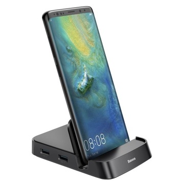 Док-станция Baseus USB-концентратор USB-C HDMI-4K SD