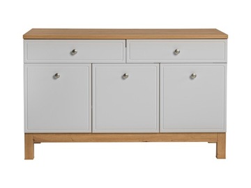 SZAFKA ŁAZIENKOWA POD UMYWALKĘ 120 CM DĄB ARTISAN