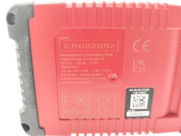 EINHELL PXC 4512042 4Ач 18В аккумулятор + зарядное устройство