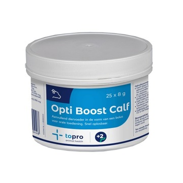 BOLUS WZMACNIAJĄCY DLA CIELĄT po urodzeniu WITAMINY Opti Boost Calf 25x8g