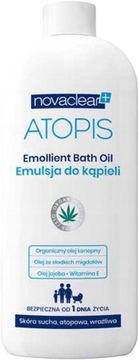 NOVACLEAR ATOPIS Emolient Emulsja do kąpieli 500ml