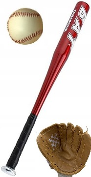 ZESTAW M do gry w BASEBALLA kij + rękawica+piłka 9
