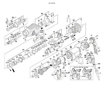 Rura Młotowiertarka BOSCH GBH2400 803