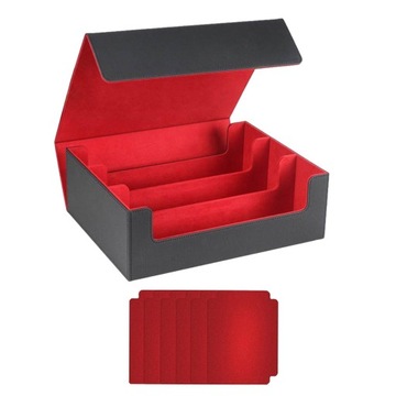 Etui na karty Kolekcjonerskie pudełko na karty do gier mieści 1800 kart
