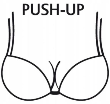 WONDERBRA W9443 Футболка с эффектом пуш-ап, 1970-е гг.