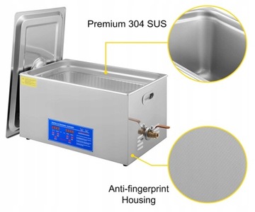 Цифровой ультразвуковой очиститель объемом 30 л.