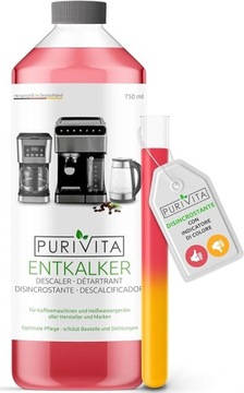 Purivita - Uniwersalny Płyn do usuwania kamienia 750 ml bezzapachowy