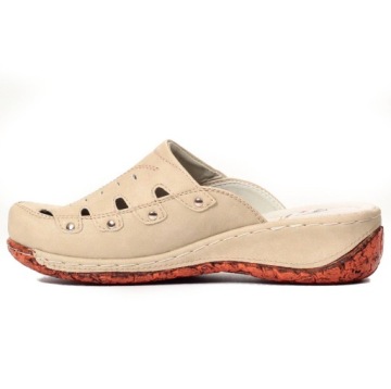 ТАПОЧКИ ЖЕНСКИЕ, ОРТОПЕДИЧЕСКАЯ ОБУВЬ, ШИТАЯ КОЖА