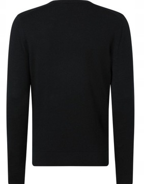 CALVIN KLEIN Superior Wool Crew Neck Sweater 100% wełna Regular Fit M