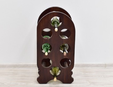 Колониальная винная стойка из массива палисандра, Индия