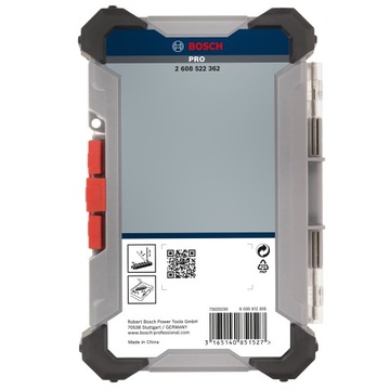 BOSCH WALIZKA POJEMNIK NA BITY WIERTŁA SKRZYNKA PICK & CLICK M