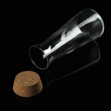 СТЕКЛЯННЫЙ ГРАФИН ДЛЯ ВОДЫ КУВШИН С ПРОБКОЙ ДЛЯ ЛИМОНАДНОГО СОКА 1Л