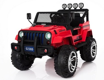 MEGA JEEP SUNSHINE, 4X4 ПРИВОД, 2X12V, МЕДЛЕННЫЙ СТАРТ/