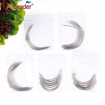 Alileader Wholesale Curved Needle For Hair Weaving
