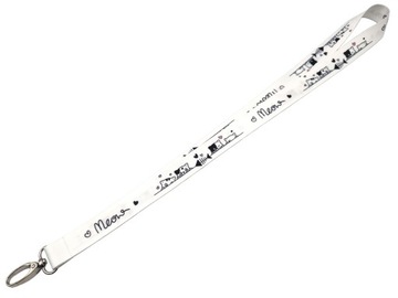 Поводок для белой кошки, телефон