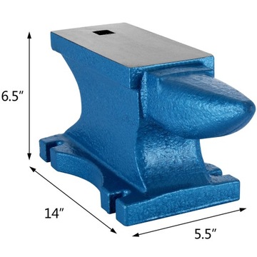 ВЕВОР Чугунная наковальня для мастерской 25 кг Кузнец
