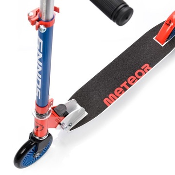 ДЕТСКИЙ САМОКАТ METEOR SUNNY V СКЛАДНОЙ ABEC-7 82A, красный и синий