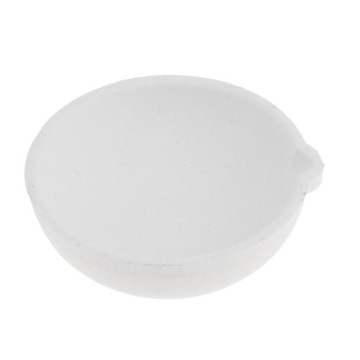 Емкость Плавильный тигель, белый, 750г, 9х3см.