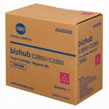 Toner org. Konica TNP48M Bizhu C3850 C3350 A5X0350