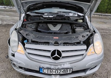 Mercedes Klasa R Off-roader Facelifting 300 CDI BlueEFFICIENCY 190KM 2011 Mercedes-Benz Klasa R 2011r, LONG, 3.0 CDI, 4-MATIC, Lekko uszkodzony praw, zdjęcie 4