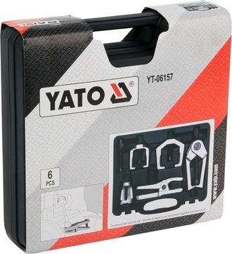 YATO ZESTAW ŚCIĄGACZY DO KOŃCÓ DRĄŻKA 5CZ YT-06157