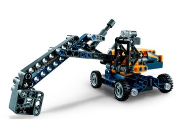 KLOCKI LEGO TECHNIC 2W1 WYWROTKA+DŹWIG 42147