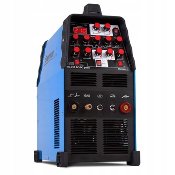 ИНВЕРТОРНЫЙ СВАРОЧНЫЙ АППАРАТ INVERTER SHERMAN TIG 210 AC DC PULSE MMA 230V 200A ALU