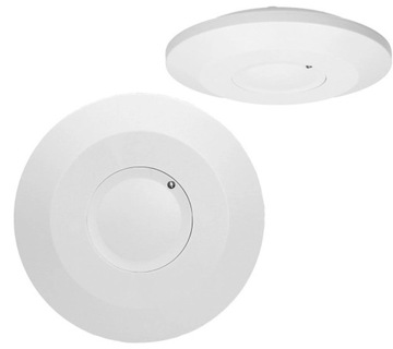 Mikrofalowy Sufitowy Czujnik Ruchu Ultra Płaski Natynkowy LED 360 st. 8m