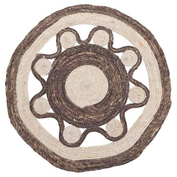 24h Dywan dywanik Boho jutowy dwukolorowy Bloom
