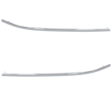 Audi A6 97-01, Listwa zderzaka podrefl CHROM L+P