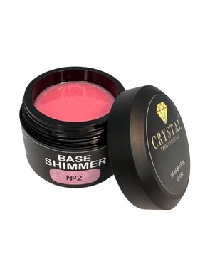 Baza Hybrydowa Kamuflująca CRYSTAL PROFESSIONAL Base Shimmer #2 30ml