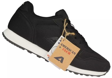 Męskie buty sportowe American Club WT-134/24 czarne