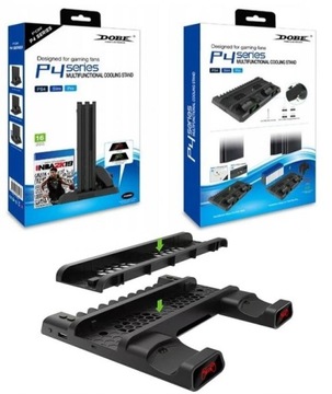 Зарядная станция CHARGER COOLING PAD STAND Подставки для PS4 PRO/SLIM