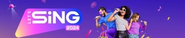 LETS SING 2024 + 2 МИКРОФОНА PL НОВЫЙ ПЕРЕКЛЮЧАТЕЛЬ NINTENDO