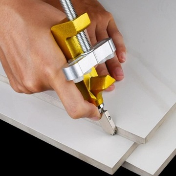 РУЧНОЙ РЕЗАК 2В1 ДЛЯ ДОМАШНЕЙ ОКОННОЙ СТЕКЛЯННОЙ ПЛИТКИ DIY + 3 ЛЕЗВИЯ