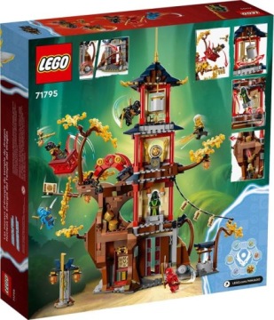 LEGO NINJAGO 71795 Храм Энергии Дракона — Ниндзя Кай Коул Ния