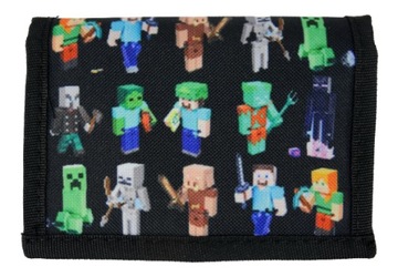 MINECRAFT portfel portfelik rozkładany wzór P32