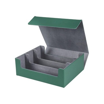 Etui na karty do talii 1800+ kart białe w szare linie