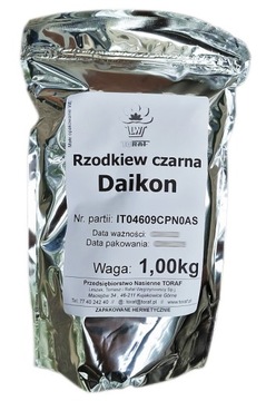 Nasiona RZODKIEW JAPOŃSKA DAIKON 1Kg