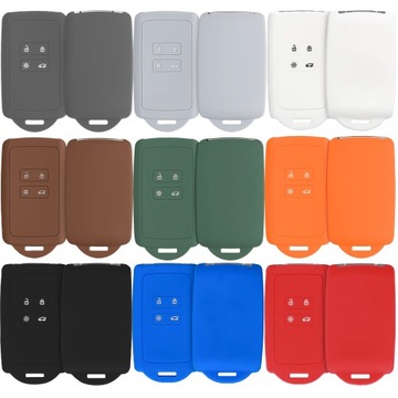 Силиконовый чехол для карты Pilot HandsFree Keyless RENAULT, черный