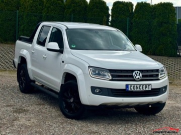 Volkswagen Amarok I Pick Up Double Cab 2.0 BiTDI 180KM 2016 Volkswagen Amarok WHITE E 180KM Alcantara Led Carbon 2.0 Diesel 180KM, zdjęcie 1