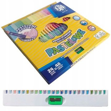 ЦЕНЦИЛИ ASTRA ДВУСТОРОННИЕ 24/48 ПАСТЕЛЬНЫЕ ЦВЕТА