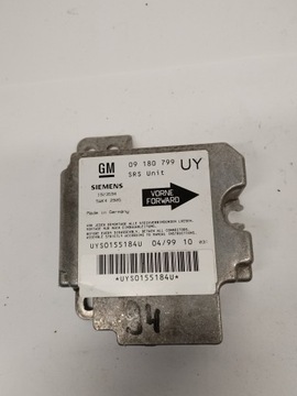 Modul sterownik sensor AirBag Opel Astra II 09180799UY