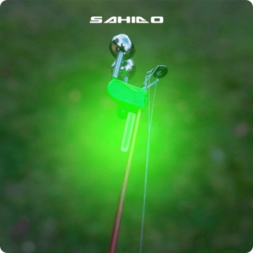 ДВОЙНОЙ РЫБАЛОЧНЫЙ ЗВОНОК С ЗАЖИМОМ SAHIDO ECHO BELL FLIGHT FEEDER GROUND