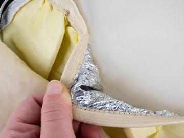 Сумка для коляски Kruzzel, синяя.