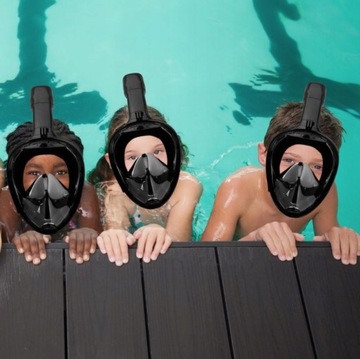 Полнолицевая маска для подводного плавания и подводного плавания S/M для плавания и подводного плавания