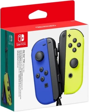 KONTROLERY JOY CON PAIR BLUE YELLOW SWITCH