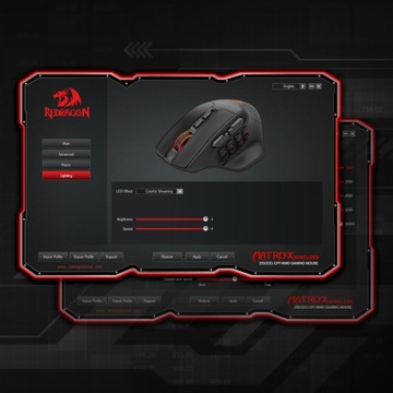 Беспроводная игровая мышь Redragon M811 PRO для MMO,