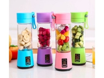 PRZENOŚNY SMOOTHIE BLENDER BEZPRZEWODOWY USB SHAKER SZEJKER DO LODÓW NAPOI